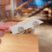Load image into Gallery viewer, 1 Pair Magnetic Gold Silver Ear Clip Summer Magnetic Without Ear Hole Ear Stud Therapy Weight Loss Women Earrings Jewelry
