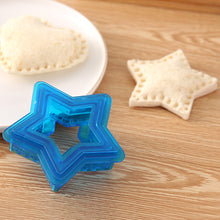 Load image into Gallery viewer, Sandwich Cutter and Sealer Set For Kids Lunch Sandwiches Decruster Uncrustables Maker Bread Toast Breakfast Making Mold