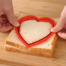 Load image into Gallery viewer, Sandwich Cutter and Sealer Set For Kids Lunch Sandwiches Decruster Uncrustables Maker Bread Toast Breakfast Making Mold
