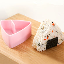 Load image into Gallery viewer, DIY Triangle Sushi Mold Onigiri Rice Ball MakerNon-Stick Kitchen Sushi Making Kit Seaweed Press Device Mold For Kids Beginner