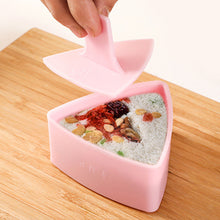 Load image into Gallery viewer, DIY Triangle Sushi Mold Onigiri Rice Ball MakerNon-Stick Kitchen Sushi Making Kit Seaweed Press Device Mold For Kids Beginner