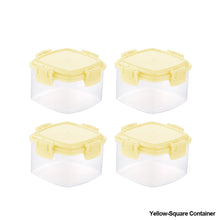 Load image into Gallery viewer, 4PCS/Set Transparent Sauce Bottle with Lid Portable Mini Seasoning Box Dispenser Condiment Salt Spice Jar Sauce Squeeze Bottle Camping Hiking Outdoor Sauce Dispenser