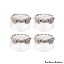 Load image into Gallery viewer, 4PCS/Set Transparent Sauce Bottle with Lid Portable Mini Seasoning Box Dispenser Condiment Salt Spice Jar Sauce Squeeze Bottle Camping Hiking Outdoor Sauce Dispenser