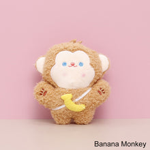 Load image into Gallery viewer, Cute Plush Cartoon Couple Animal Toy Keychain Decoration Pendant Gifts Wedding Party Guest Presents Bouquet Decoration Plush Toys