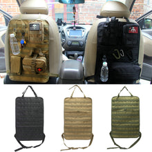 Load image into Gallery viewer, Universal Military MOLLE Panel Vehicle Seat Cover Protector Kit Mat MOLLE Car Seat Back Organizer