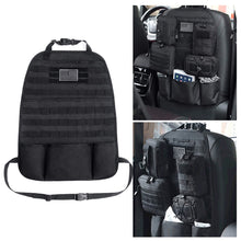 Load image into Gallery viewer, Universal Military MOLLE Panel Vehicle Seat Cover Protector Kit Mat MOLLE Car Seat Back Organizer