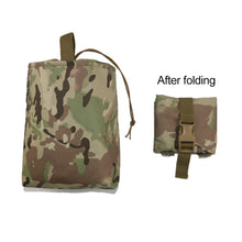 Load image into Gallery viewer, Molle Folding Tactical Magazine Dump Drop Pouch Hunting Military EDC Bag Foldable Utility Recovery
