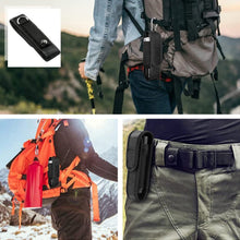 Load image into Gallery viewer, Molle Led lenser Flashlight Pouch Bag Hunting Accessories Flashlight Pouch LED Torch Holster Case Outdoor Camping Hiking