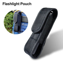Load image into Gallery viewer, Molle Led lenser Flashlight Pouch Bag Hunting Accessories Flashlight Pouch LED Torch Holster Case Outdoor Camping Hiking