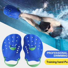 Load image into Gallery viewer, Water Sports Adult Children Professional Swimming Paddles Girdles Correction Hand Fins Flippers Palm Finger Webbed Gloves Paddle