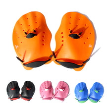 Load image into Gallery viewer, Water Sports Adult Children Professional Swimming Paddles Girdles Correction Hand Fins Flippers Palm Finger Webbed Gloves Paddle