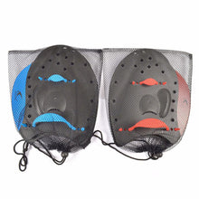 Load image into Gallery viewer, Professional Adult Children Swimming Paddles Girdles Correction Hand Fins Flippers Palm Finger Webbed Gloves Paddle