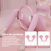 Load image into Gallery viewer, Pilates Yoga Ring Resistance Ring Yoga Fitness Aids Open Back Beauty Back Fitness Equipment Postpartum Repair Tools Yoga Equipment