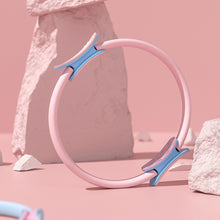 Load image into Gallery viewer, Pilates Yoga Ring Resistance Ring Yoga Fitness Aids Open Back Beauty Back Fitness Equipment Postpartum Repair Tools Yoga Equipment