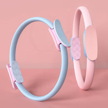 Load image into Gallery viewer, Pilates Yoga Ring Resistance Ring Yoga Fitness Aids Open Back Beauty Back Fitness Equipment Postpartum Repair Tools Yoga Equipment
