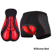 Load image into Gallery viewer, Men's Cycling Cycling Panties Thickened Silicone Shockproof Mountain Cycling Shorts Quick Drying Breathable Road Cycling Equipment