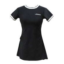Load image into Gallery viewer, Professional Swimsuit One-Piece Skirt With Leggings Waist Side With Drawstring Sports Swimsuit Hot Spring Pool Conservative Bikini