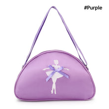 Load image into Gallery viewer, Children's Dance One Shoulder Backpack Latin Dance Ballet Triangle Style Nylon Schoolbag Girl Princess Dance Bag