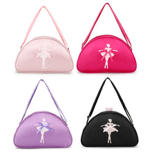 Load image into Gallery viewer, Children's Dance One Shoulder Backpack Latin Dance Ballet Triangle Style Nylon Schoolbag Girl Princess Dance Bag