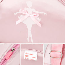 Load image into Gallery viewer, Children's Dance One Shoulder Backpack Latin Dance Ballet Triangle Style Nylon Schoolbag Girl Princess Dance Bag