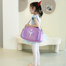 Load image into Gallery viewer, Children's One-Shoulder Dance Backpack Latin Dance Ballet Lace Lace Girl Princess Schoolbag New Fashion Dance Bag