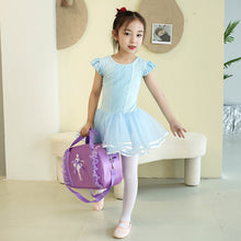 Load image into Gallery viewer, Children's One-Shoulder Dance Backpack Latin Dance Ballet Lace Lace Girl Princess Schoolbag New Fashion Dance Bag