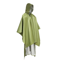 Load image into Gallery viewer, Portable Outdoor 3-In-1 One-Piece Raincoat Multifunctional Hiking Mountaineering Riding Rain Poncho Camping Temporary Sunshade Floor Mat