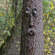 Load image into Gallery viewer, Tree Strange Features Resin Ornaments Funny Old Man Tree Face Outdoor Garden Creative Ornaments Easter Halloween Funky Decoration