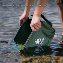 Load image into Gallery viewer, Outdoor Foldable Square Water Basin Portable Travel Wash Basin Picnic Camping Bucket Vegetable Wash Basin 13L/15L