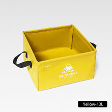 Load image into Gallery viewer, Outdoor Foldable Square Water Basin Portable Travel Wash Basin Picnic Camping Bucket Vegetable Wash Basin 13L/15L