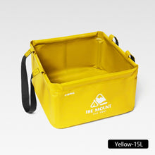 Load image into Gallery viewer, Outdoor Foldable Square Water Basin Portable Travel Wash Basin Picnic Camping Bucket Vegetable Wash Basin 13L/15L