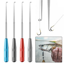 Load image into Gallery viewer, Deep Throat Blind Poke Hook Remover Stainless Steel Hook Remover Multifunctional Fishing Hook Extractor Fishing Tool