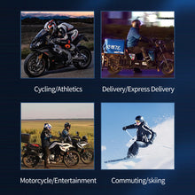Load image into Gallery viewer, QCC Program Motorcycle Helmet Bluetooth Headset With Intercom Intelligent Noise Reduction 2 People 300 Meters Intercom