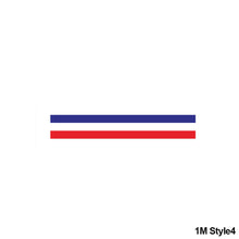 Load image into Gallery viewer, 1M/2M/3M X 15cm Width Car Stickers and Decals For BMW Vinyl Auto Side Body Strip Decal Germany Italy French Russia Spain National Flag Pesonalized