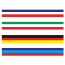 Load image into Gallery viewer, 1M/2M/3M X 15cm Width Car Stickers and Decals For BMW Vinyl Auto Side Body Strip Decal Germany Italy French Russia Spain National Flag Pesonalized