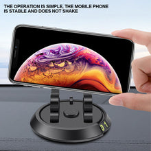Load image into Gallery viewer, Car Rotation Temporary Parking Card Phone Number Card Plate Hidden Switch For GPS Navigation Bracket Accessories