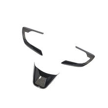 Load image into Gallery viewer, 3Pcs Carbon Fiber Car Steering Wheel Decoration Cover Trim Stickers For Suzuki Jimny 2019 - 2022 Accessories
