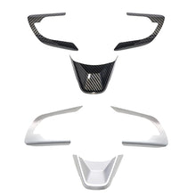 Load image into Gallery viewer, 3Pcs Carbon Fiber Car Steering Wheel Decoration Cover Trim Stickers For Suzuki Jimny 2019 - 2022 Accessories