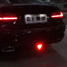 Load image into Gallery viewer, Universal F1 Style Car Brake Signal Lamp Triangle Sporty LED Rear Fog Light Tail Third Brake Lamp Tail Stop Strobe Light