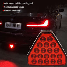 Load image into Gallery viewer, Universal F1 Style Car Brake Signal Lamp Triangle Sporty LED Rear Fog Light Tail Third Brake Lamp Tail Stop Strobe Light