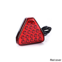 Load image into Gallery viewer, Universal F1 Style Car Brake Signal Lamp Triangle Sporty LED Rear Fog Light Tail Third Brake Lamp Tail Stop Strobe Light
