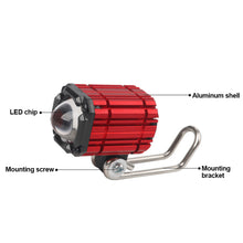 Load image into Gallery viewer, Motorcycle LED Spotlights White Yellow Hi/Low Beam Flash Fog Auxiliar Lights with Four Models For Offroad ATV Engineering Vehicles Bicycle Lamp