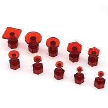 Load image into Gallery viewer, 28Pcs Car Body Glue Tabs Dent Lifter Tools Dent Puller Removal Tool For Auto Paintless Dent Repair Glue Tabs