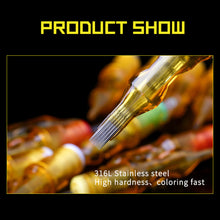 Load image into Gallery viewer, 20pcs/box Tattoo Needles Embroidery Disposable Tattoo Needles Independently Packaged Safety Tattoo Needles Tattoo Machine Accessories