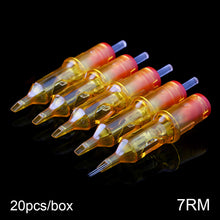 Load image into Gallery viewer, 20pcs/box Tattoo Needles Embroidery Disposable Tattoo Needles Independently Packaged Safety Tattoo Needles Tattoo Machine Accessories