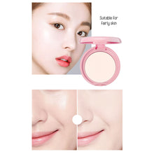 Load image into Gallery viewer, Brightening Oil Control Makeup Powder Pressed Powder Waterproof Long-lasting Invisible Pores Face Makeup Cosmetics