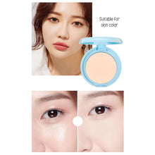 Load image into Gallery viewer, Brightening Oil Control Makeup Powder Pressed Powder Waterproof Long-lasting Invisible Pores Face Makeup Cosmetics