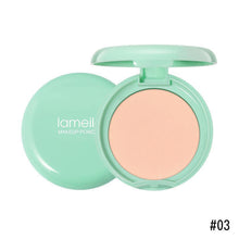 Load image into Gallery viewer, Brightening Oil Control Makeup Powder Pressed Powder Waterproof Long-lasting Invisible Pores Face Makeup Cosmetics
