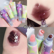 Load image into Gallery viewer, Colored Lip Essence Oil Moisturizing Lip Oil Non-sticky Repairing Nourishing Lipstick Lip Oil Lip Care