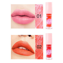 Load image into Gallery viewer, 6 Colors Hydrating Lip Glaze Long-lasting Moisturizing Non-sticky Lip Gloss Lip Cheek Dual Purpose Lip Glaze Lip Makeup Cosmetics